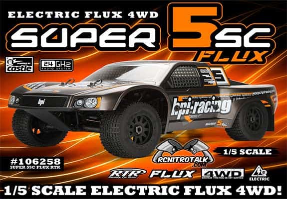 HPI Baja 5SC Flux info