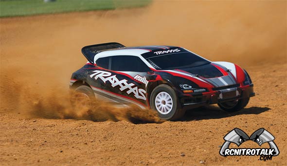 Traxxas Ralyl Racer in action