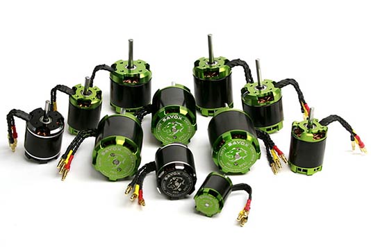 Savox Outrunner Brushless Motors