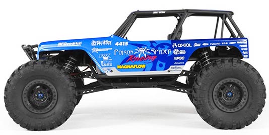Axial Jeep Wrangler Wraith Poison Spyder Rock Racer
