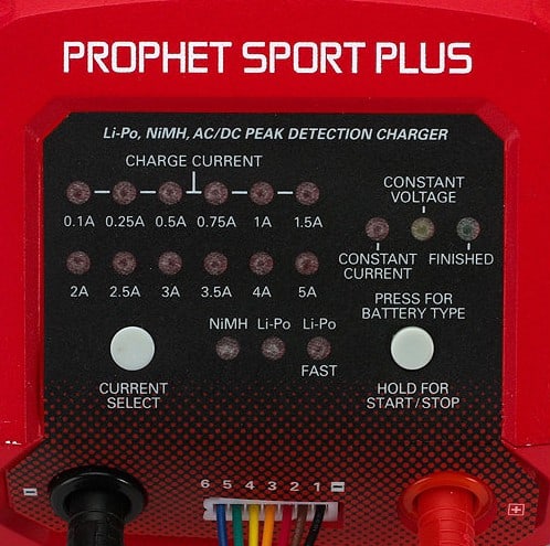 Dynamite Prophet Sport Plus AC/DC Charger Display