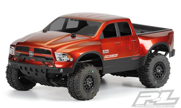 Proline Ram 1500 True Scale Clear Body front