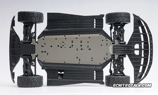 MCD Racing XS-5 bottom of chassis