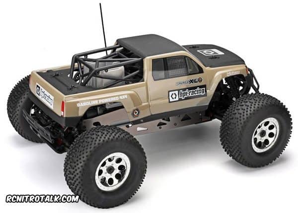 HPI GTXL-1 body for Savage Octane back view