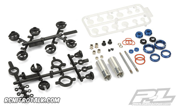 Proline Racing Pro-spec shock disassembled - 6267-01