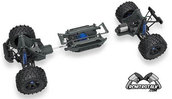 Traxxas X-Maxx modular chassis