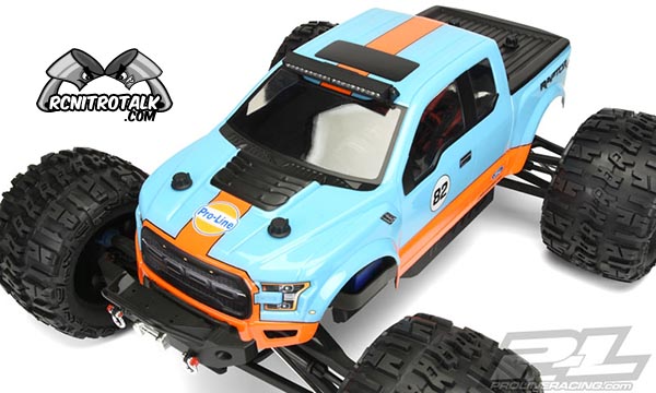 2017 Ford F-150 Raptor Clear Body top view