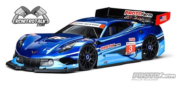 Corvette C7.R clear body 1551-40