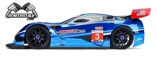 Corvette C7.R clear body side 1551-40