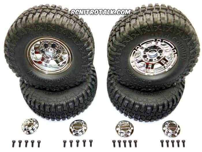 HRC Racing 1.9 Mud Country Tires chrome