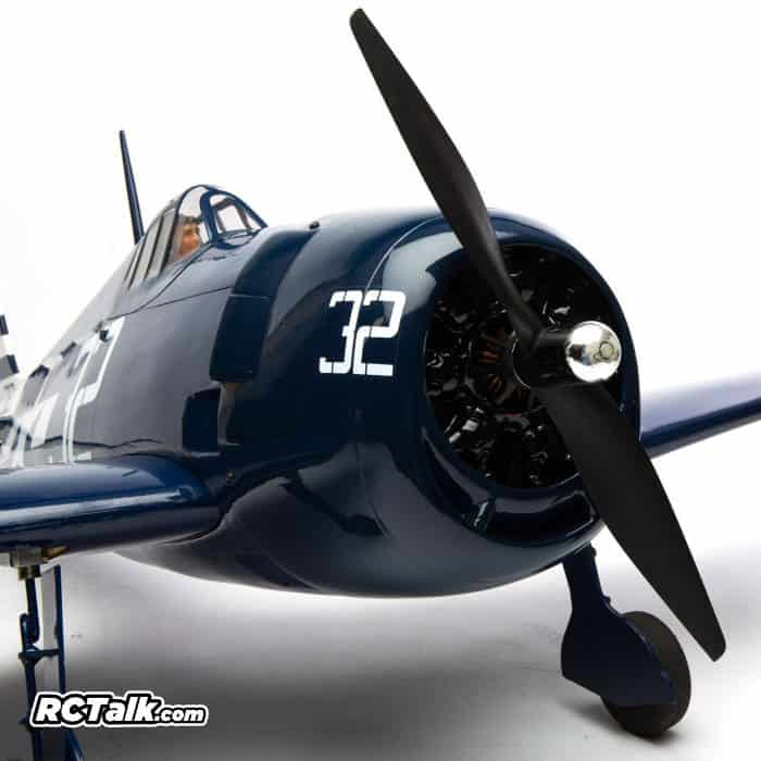 HANGAR 9 F6F Hellcat front