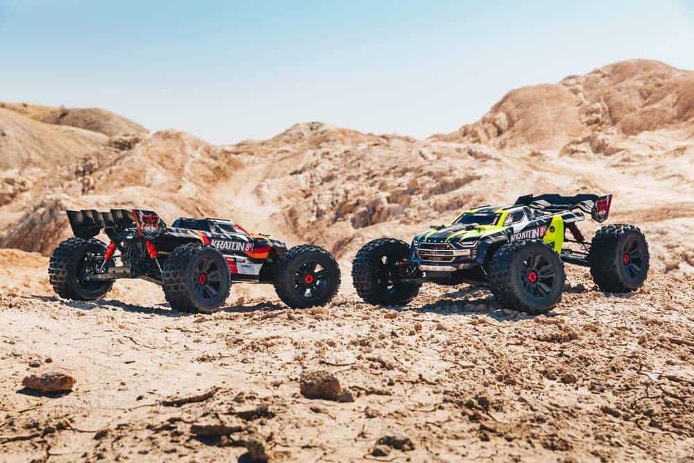 Arrma Kraton 8s trucks