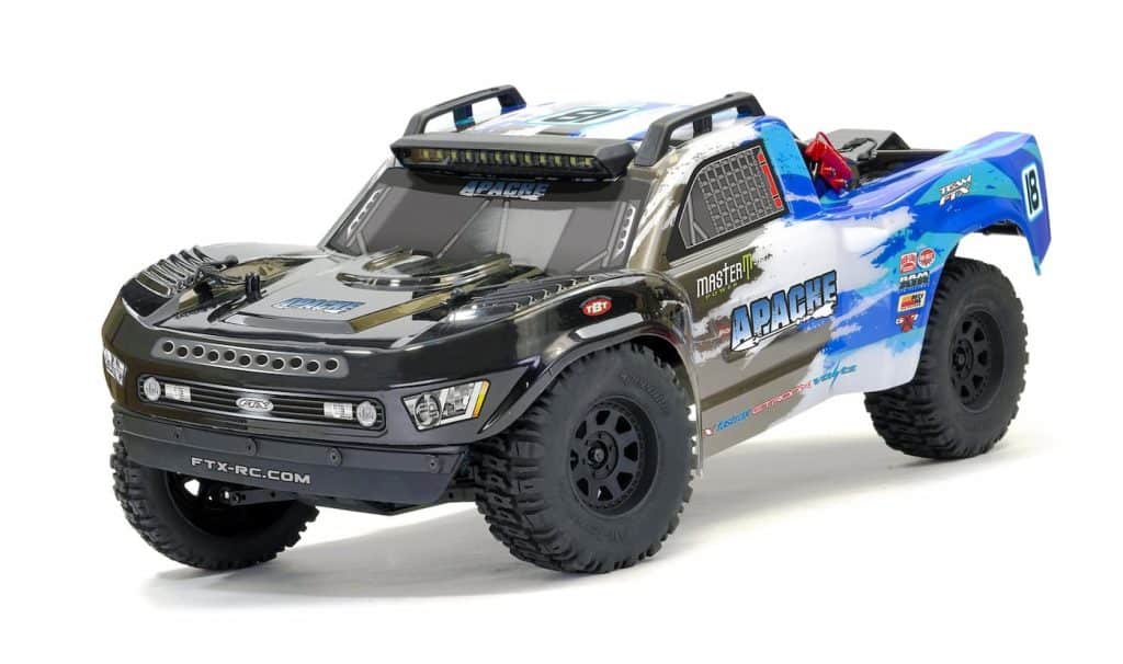 FTX Apache 1/10 Brushless Trophy Truck RTR - Blue