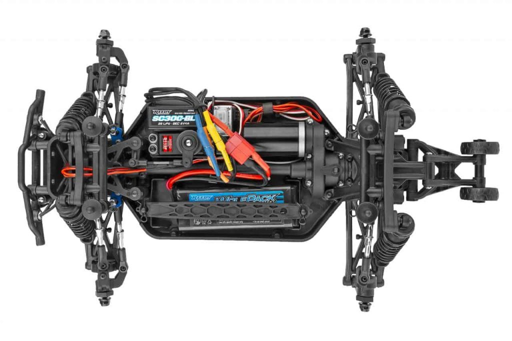 team associated reflex 14mt monster truck chassis