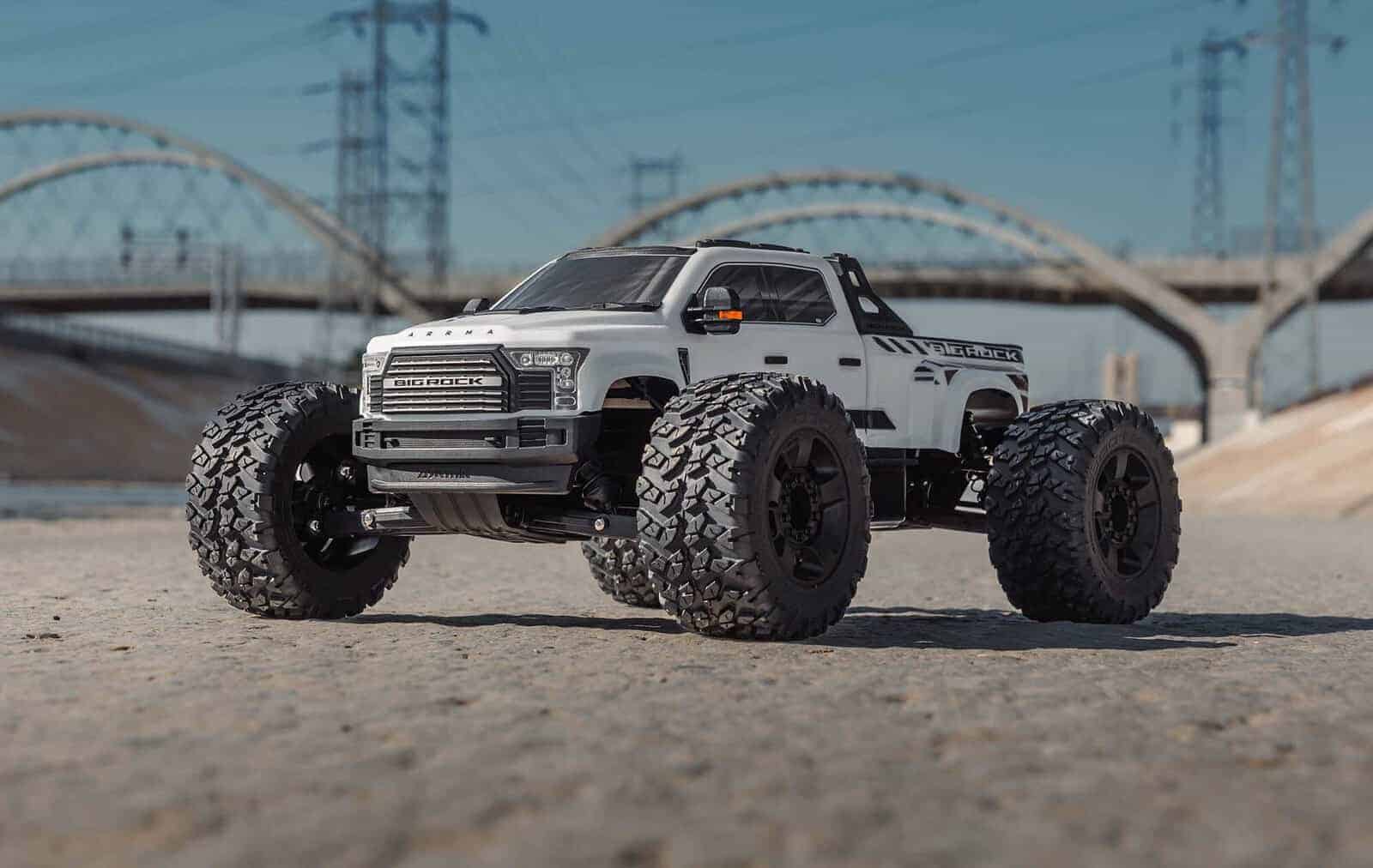 1/7 BIG ROCK 6S 4X4 BLX Monster Truck RTR, Gunmetal