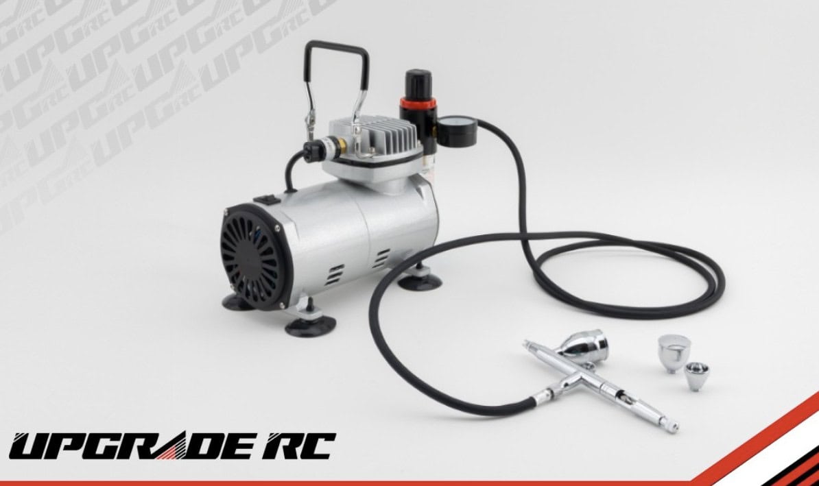 upgrade-rc airbrush and compressor